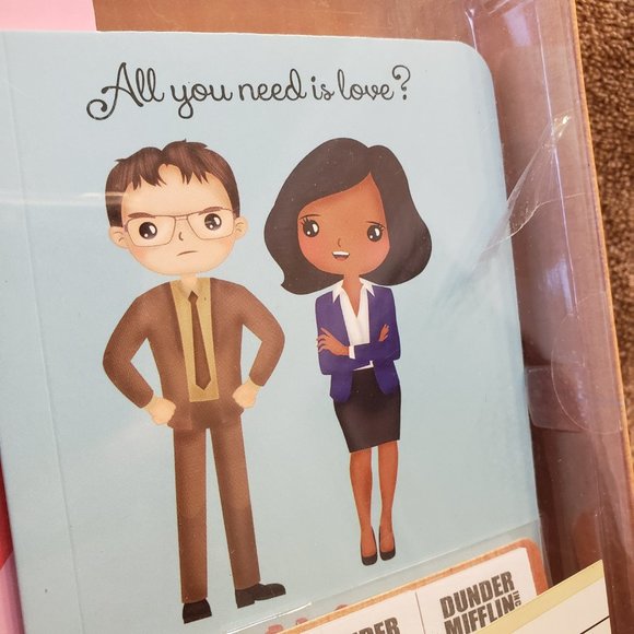 New in Box NBC Novelty The Office Desk Gift Pack Journals Pen Sticky Pads - Picture 3 of 6